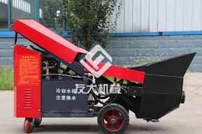 工地用二次結(jié)構(gòu)構(gòu)造柱泵工作特點是什么？